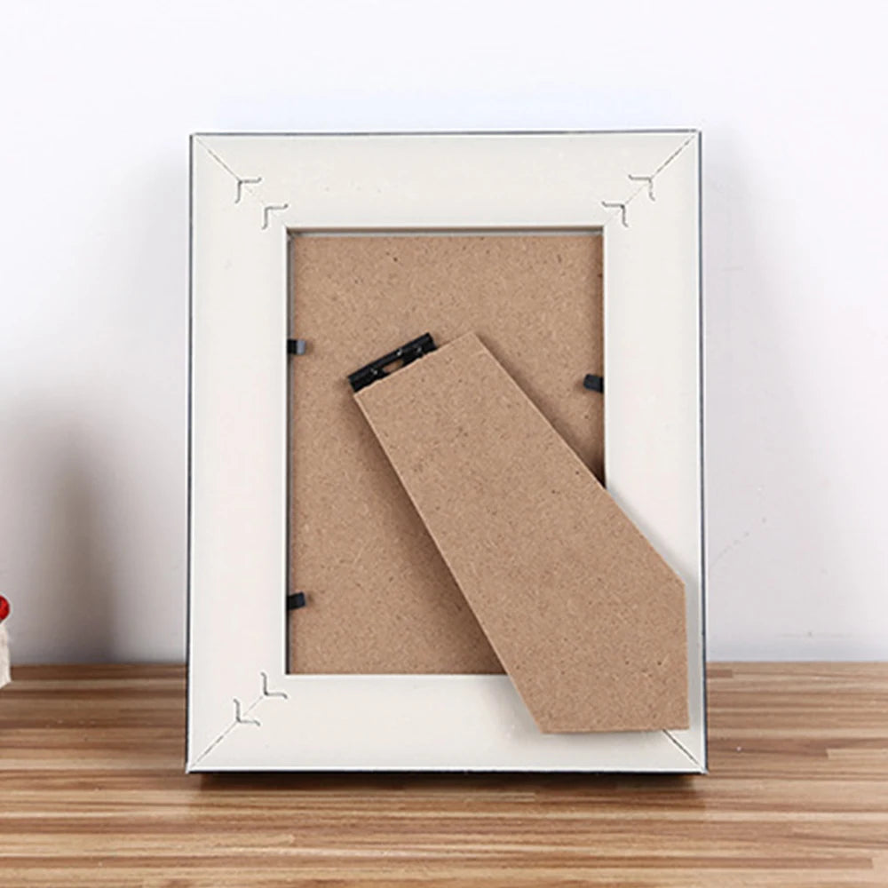 Photo frame retro blue 5 x 7 photo frame home office for photo frame unique design Christmas Valentine's Day gift
