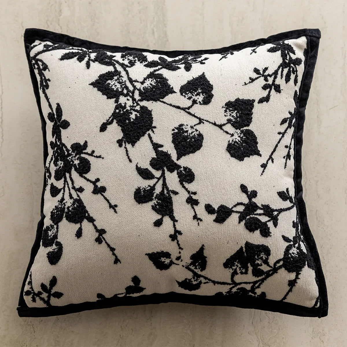 45x45cm Black Throws Pillow Cover Nordic Modern Minimalist Cushion Cover Pillowcase for Living Room Decoration Couch Home Decor