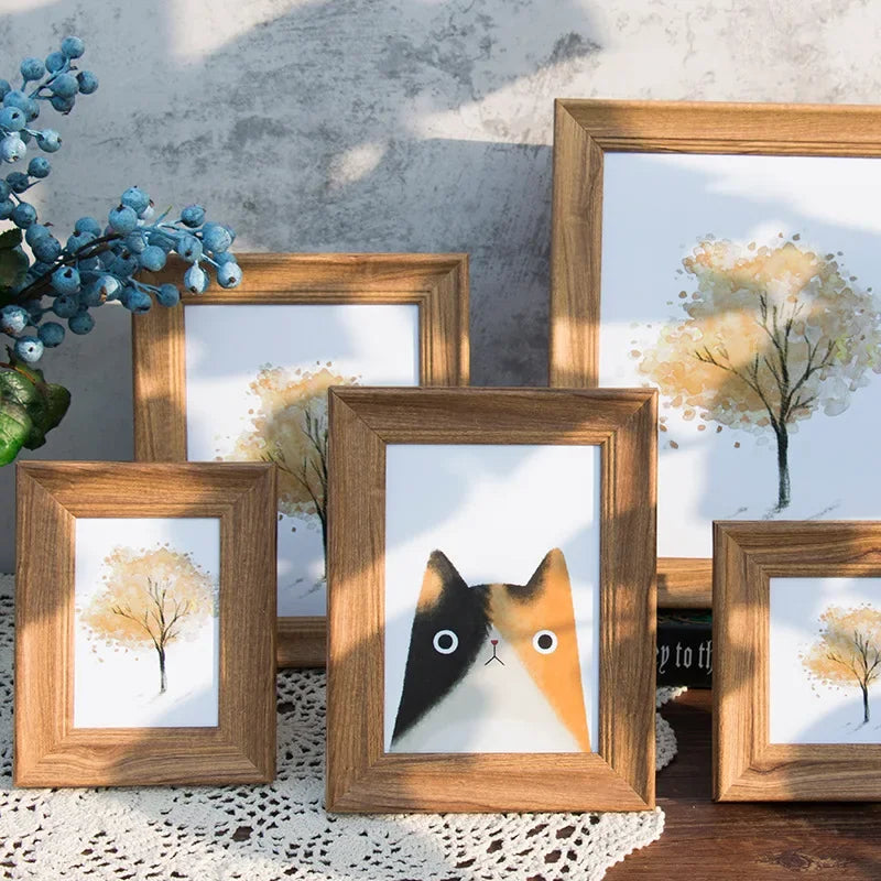 American Style Picture Frame 8 Inch, 10 Inch, 12 Inch, A4 Tabletop Frame Premium Quality Photo Frame for Home Decor and Office