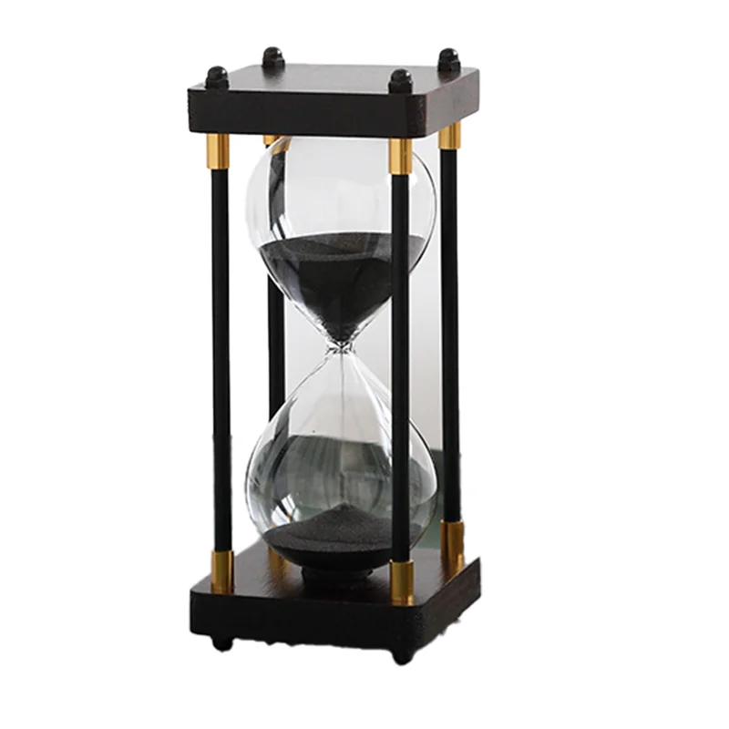 HRBAJ-Luxury Retro Hourglass 30 Minutes - Elegant Hourglass For Office, Study & Home Decor, Perfect As Decompression Gift