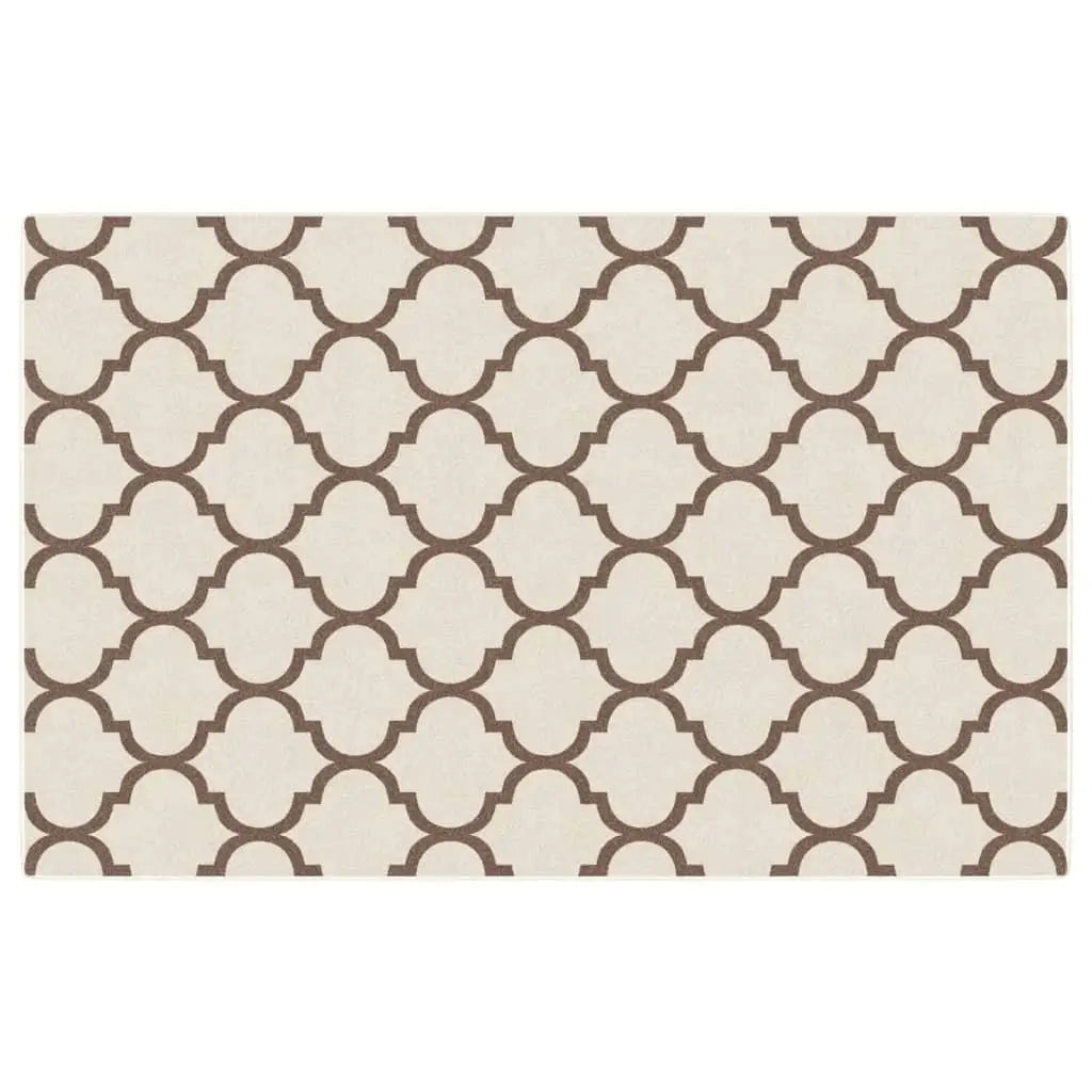 Multicolor Short Pile Indoor & Outdoor Area Rug 190x300 cm Non-Slip Design