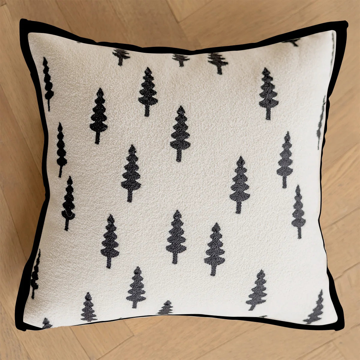 45x45cm Black Throws Pillow Cover Nordic Modern Minimalist Cushion Cover Pillowcase for Living Room Decoration Couch Home Decor