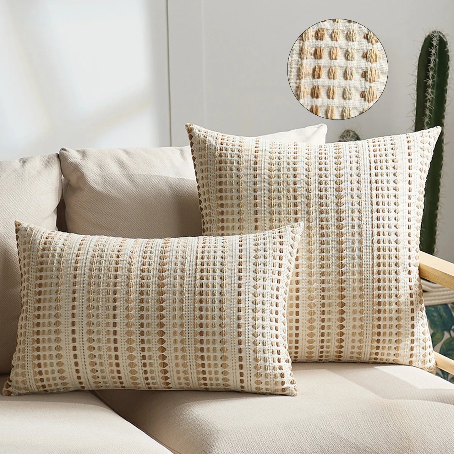 Chenille Pillow Cover 45x45cm Soft Throw Cushion Cover Decorative Square Pillow Case For Couch Sofa Bed Pillowcase50x50