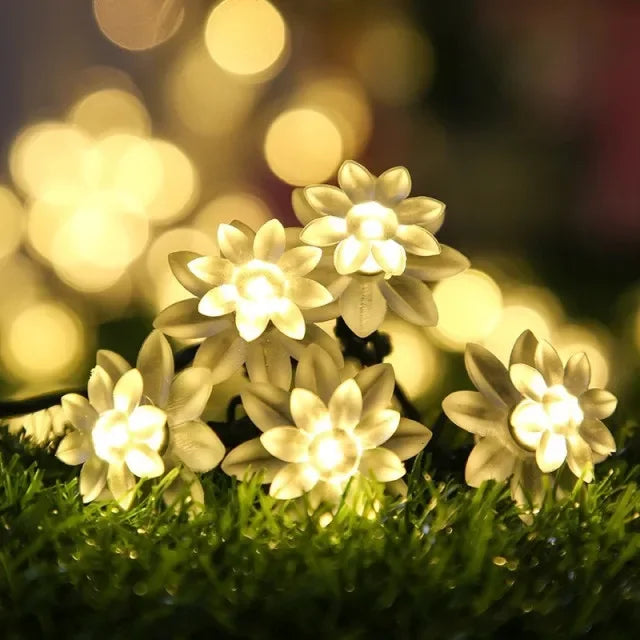 12/7m Moroccan Ball Solar String Lights 100/50 LED Fairy Globe Waterproof Lantern Lighting Decorative for Home Garden Party