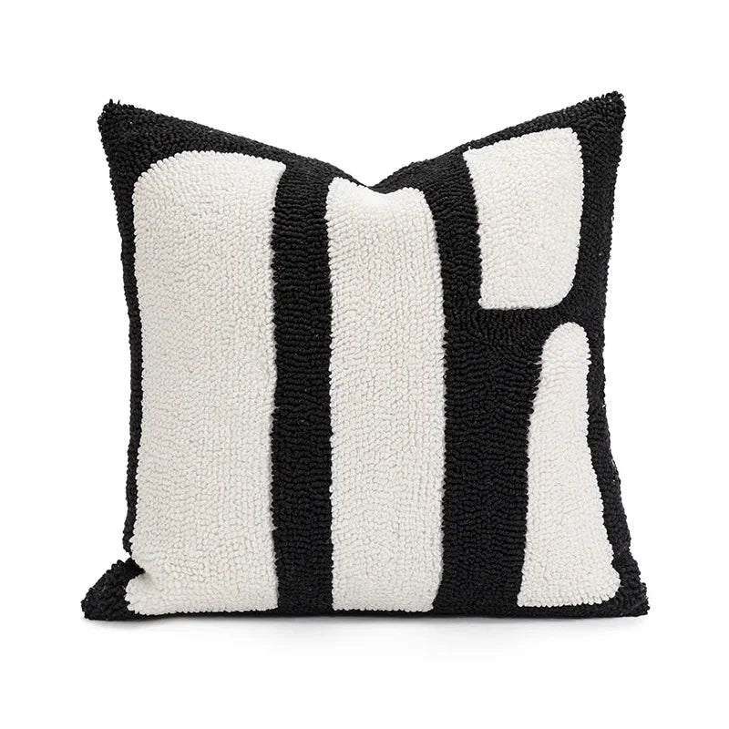 Simplicity Jacquard Embroidered Pillow Covers Decorative Home Decor Cushion Cover Light Luxury Pillowcases with Sense of Design