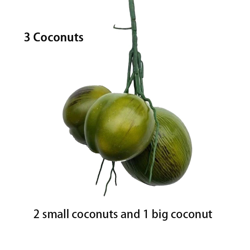 150/180cm/210cm Artificial Coconut Tree Fake Plants Large Green Plants Palm Tree Bonsai Decoration for Home Office Floor Potted