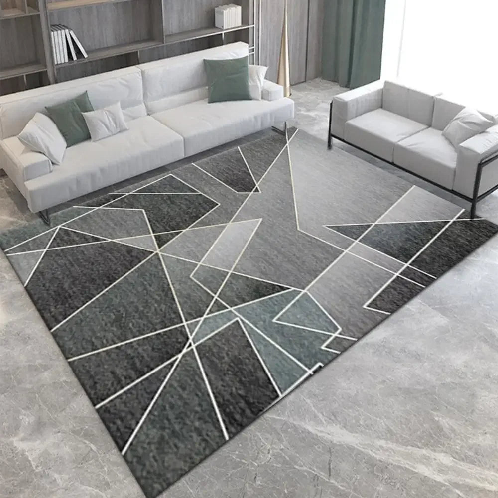 VIKAMA Nordic Carpet for living Room 2025 New sofa coffee table Carpet, high-end light luxury floor mat, table mat, no-wash home