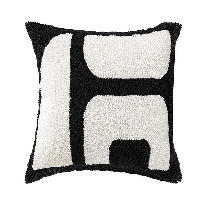Simplicity Jacquard Embroidered Pillow Covers Decorative Home Decor Cushion Cover Light Luxury Pillowcases with Sense of Design