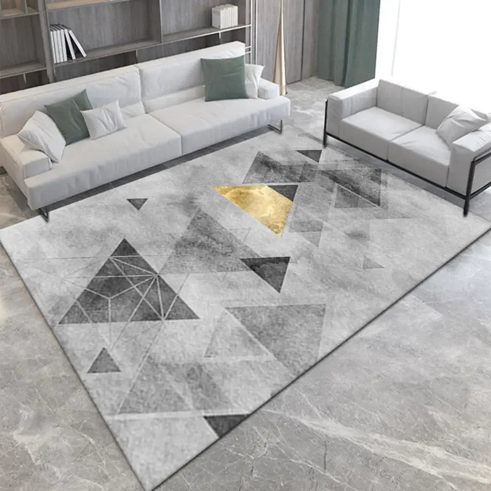 VIKAMA Nordic Carpet for living Room 2025 New sofa coffee table Carpet, high-end light luxury floor mat, table mat, no-wash home