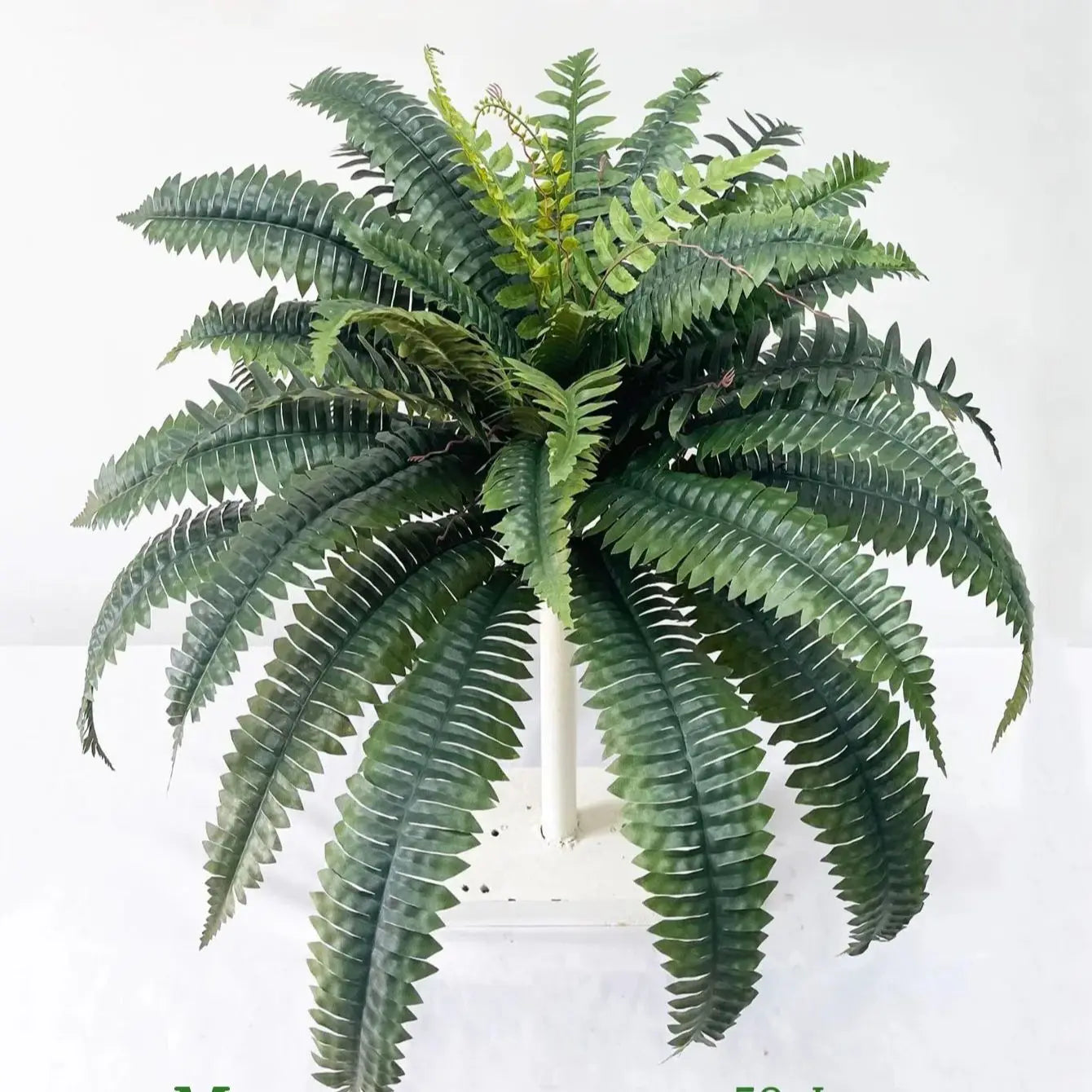 28/58/88 Leaves Fake Fern Hanging Plants Artificial Palm Leafs Silk Persian Vines Faux Wall Plants For Home Decor