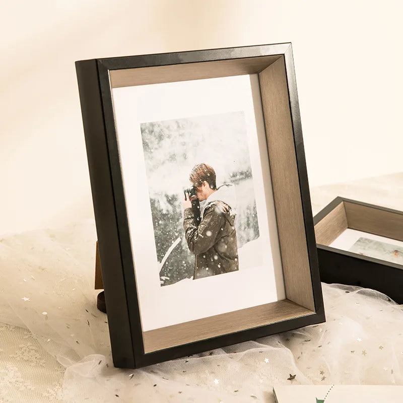 Elegant Minimalist Photo Frame Display Stand 6-inch, 7-inch, 8-inch Poster Frame, Premium Quality Picture Frame for Home Décor