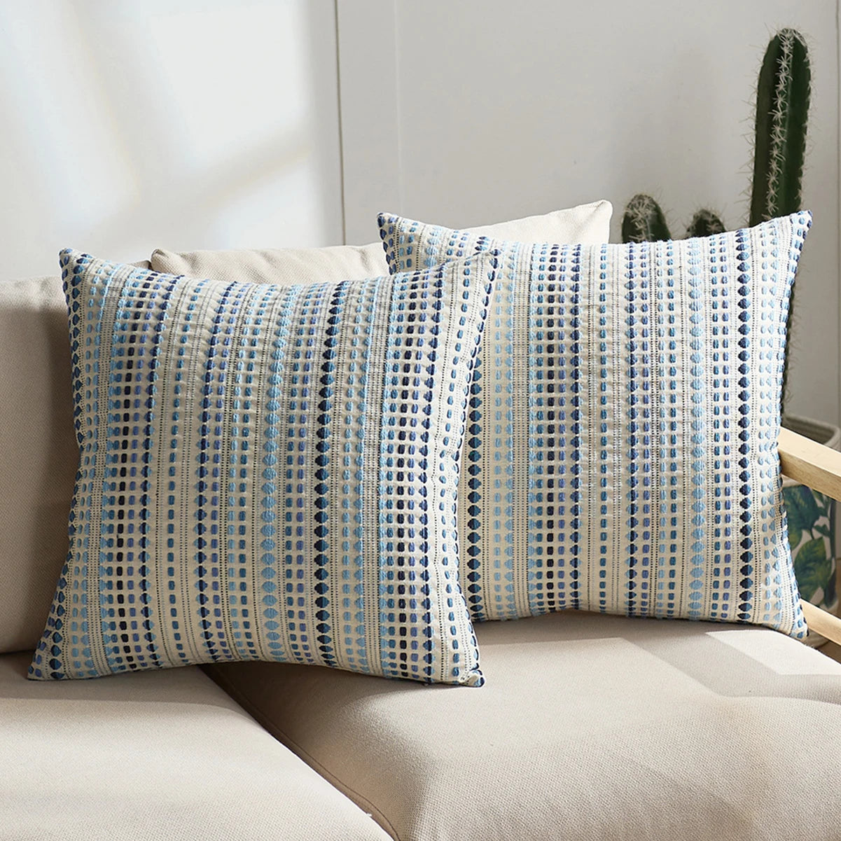 Chenille Pillow Cover 45x45cm Soft Throw Cushion Cover Decorative Square Pillow Case For Couch Sofa Bed Pillowcase50x50