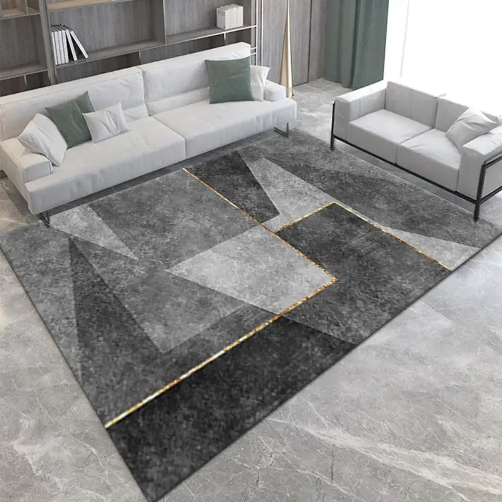 VIKAMA Nordic Carpet for living Room 2025 New sofa coffee table Carpet, high-end light luxury floor mat, table mat, no-wash home