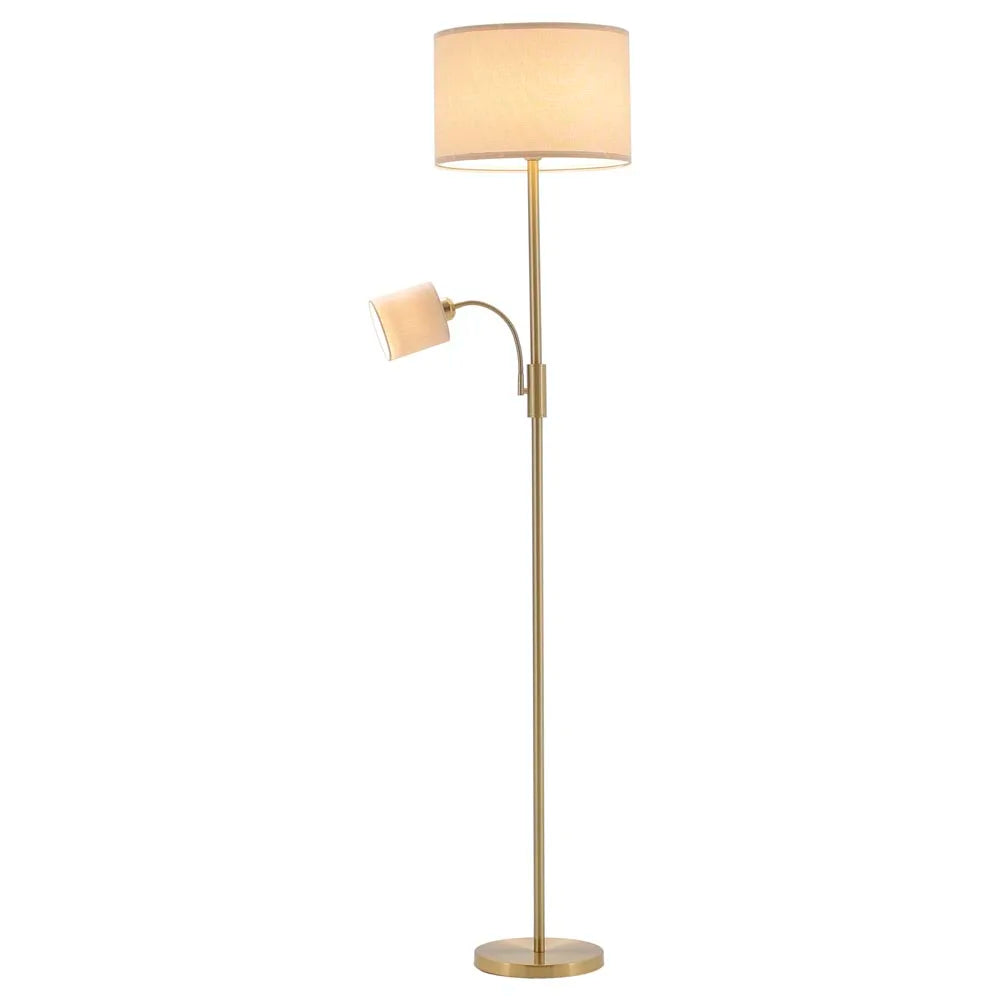 Voltsify 2-Light Floor Standing Lamp with Adjustable Head for Living Room Bedroom