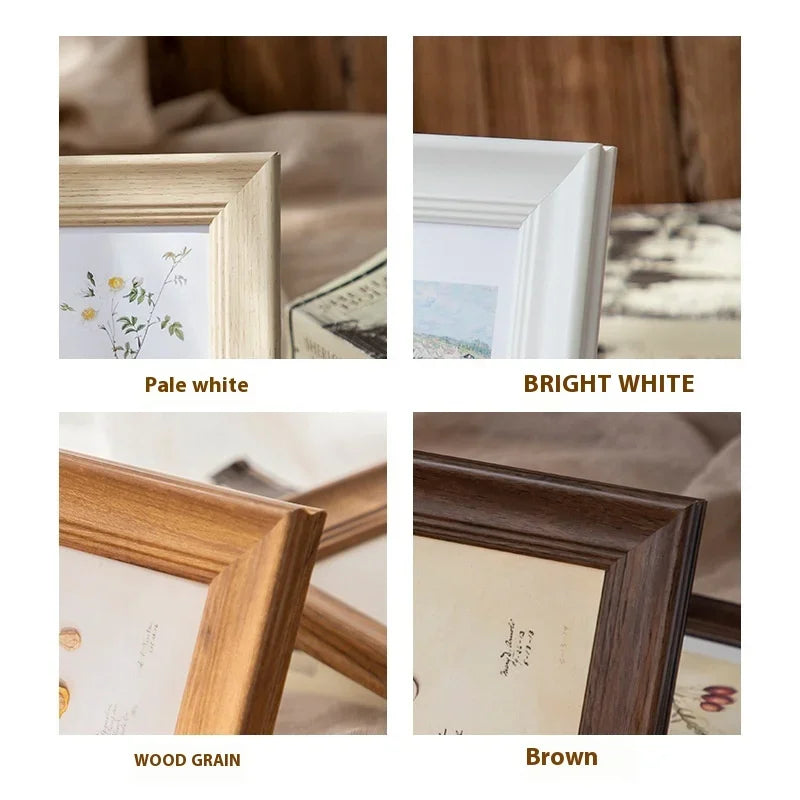 American Style Picture Frame 8 Inch, 10 Inch, 12 Inch, A4 Tabletop Frame Premium Quality Photo Frame for Home Decor and Office