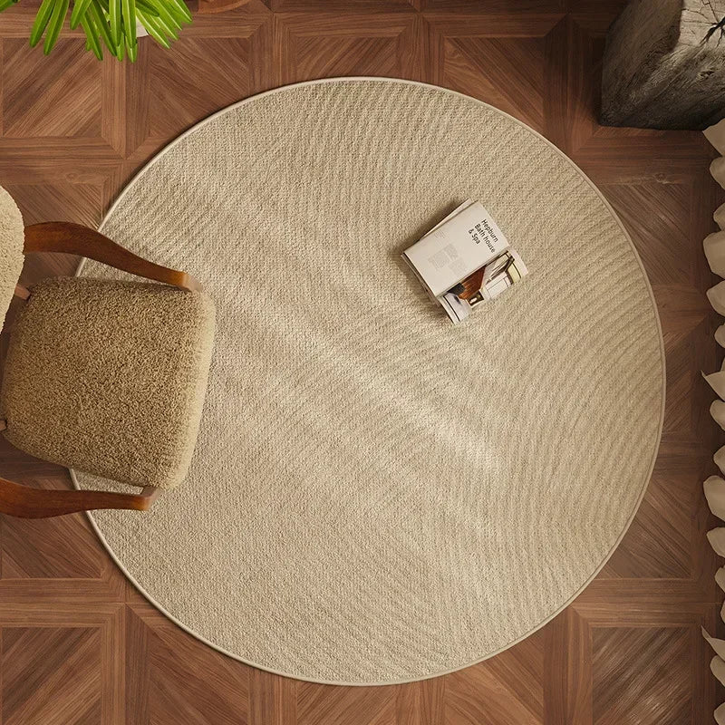 bedroom carpets Area rugs room decor Carpets for living room Round sofa rug Study Polypropylene fiber mat Antiskid Chair cushion