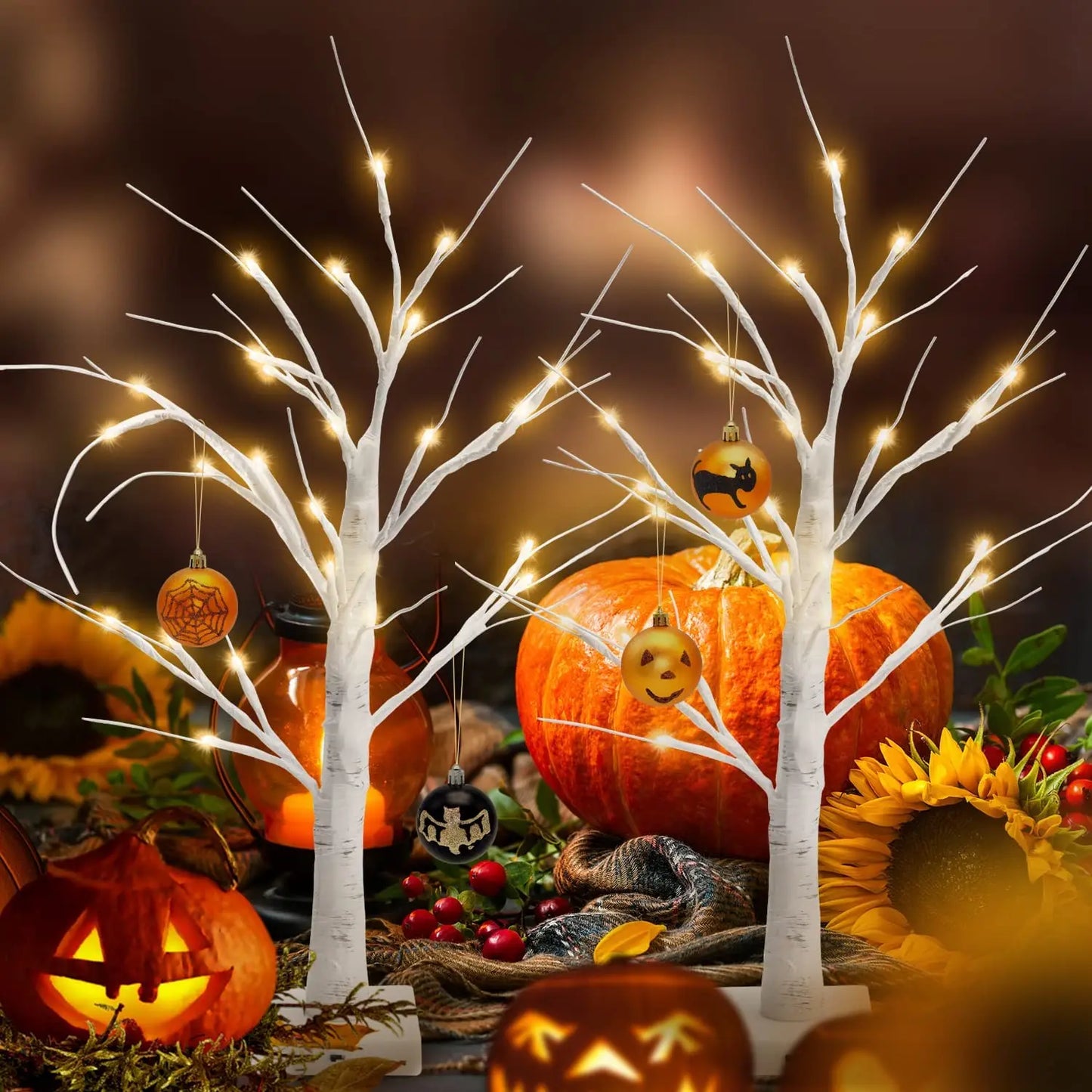 LED Twig Birch Table Tree Light Up Branch Lights Desktop Dinner Lamp UK Newest