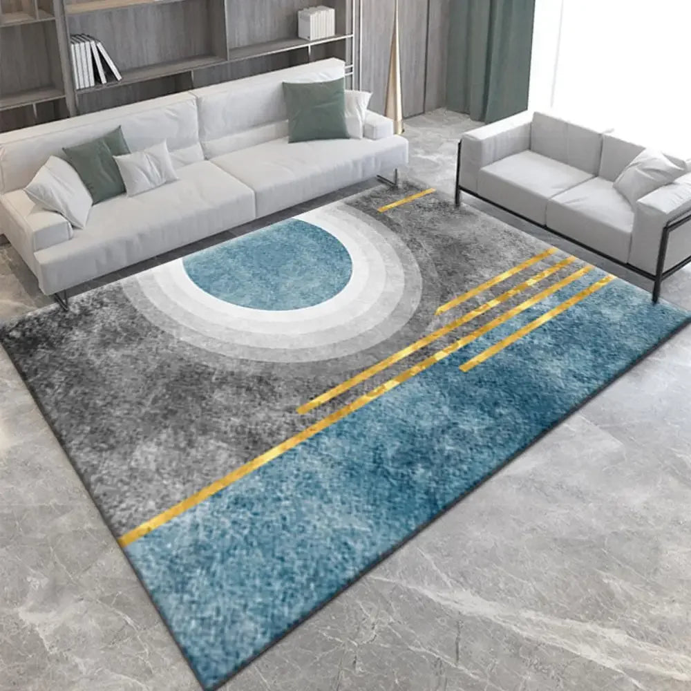 VIKAMA Nordic Carpet for living Room 2025 New sofa coffee table Carpet, high-end light luxury floor mat, table mat, no-wash home