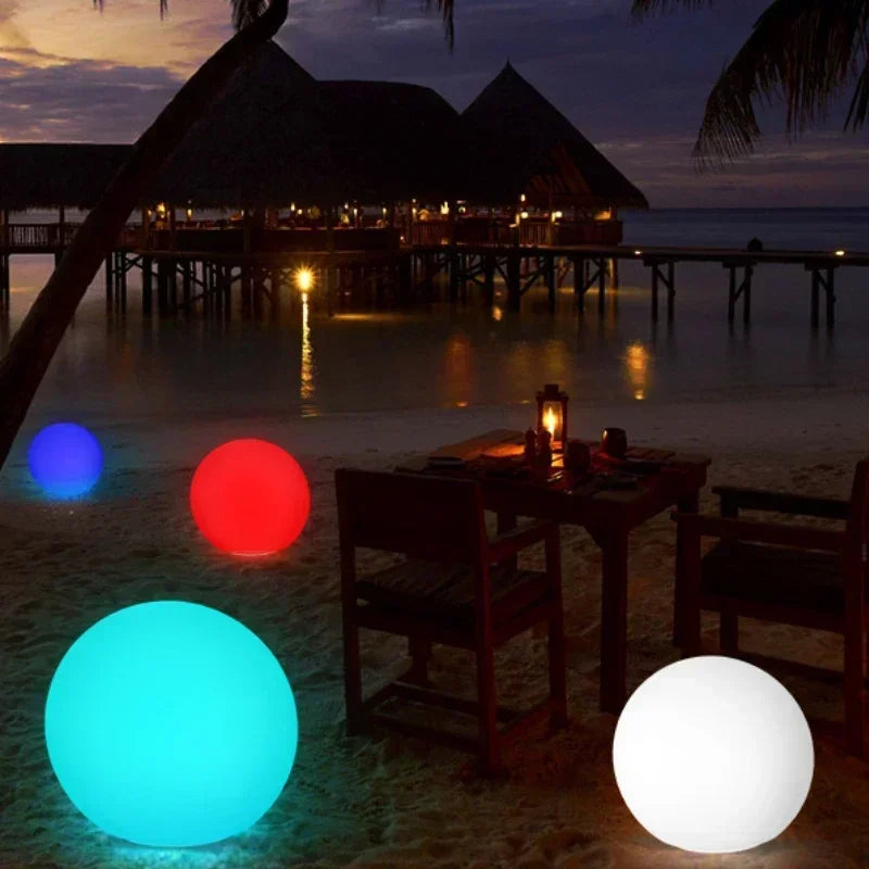 New 15-25cm Solar Moon Light Outdoor LED Lighting Lamp Garden Atmosphere Decorative Lamp Spherical Control Light Lawn Lamp