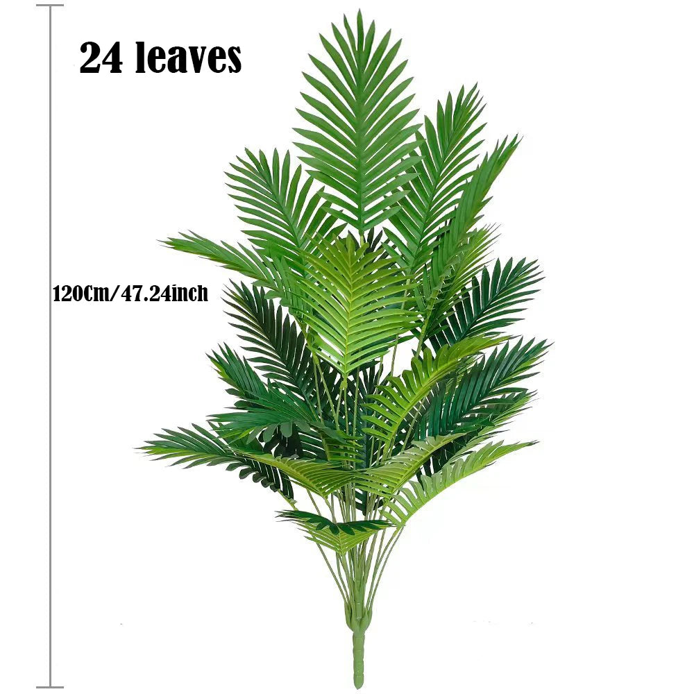 120cm Artificial Large Plant Traveler Banana Green Plant Wedding Indoor Plant Potted Outdoor Garden Decoration Fake Plant