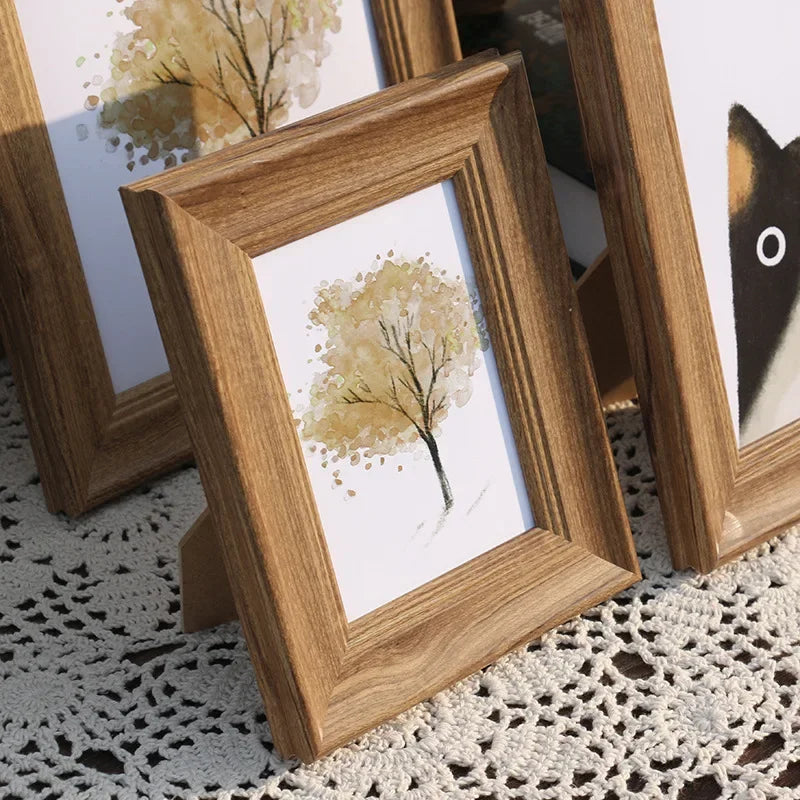 American Style Picture Frame 8 Inch, 10 Inch, 12 Inch, A4 Tabletop Frame Premium Quality Photo Frame for Home Decor and Office
