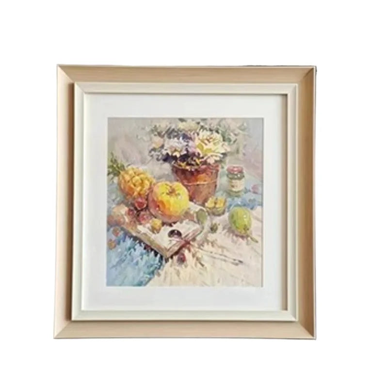 European Retro Light Luxury Niche Style Picture Frame Classical Oil Painting Frame Designer Framing Gravures Home Decoration