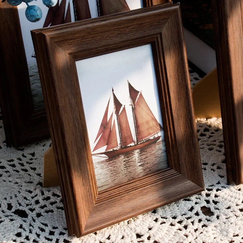 American Style Picture Frame 8 Inch, 10 Inch, 12 Inch, A4 Tabletop Frame Premium Quality Photo Frame for Home Decor and Office
