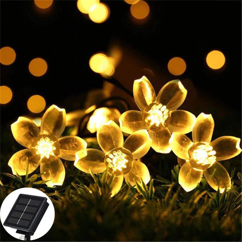 12/7m Moroccan Ball Solar String Lights 100/50 LED Fairy Globe Waterproof Lantern Lighting Decorative for Home Garden Party