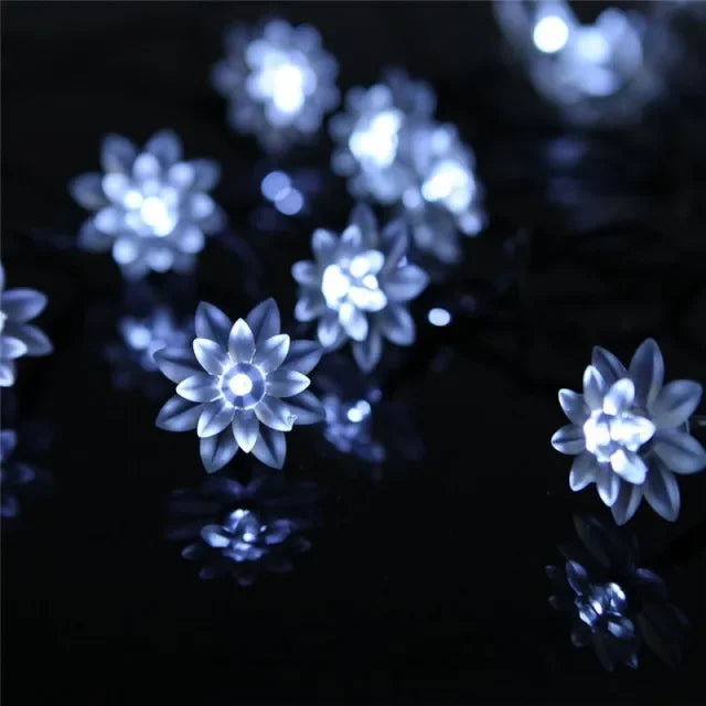 12/7m Moroccan Ball Solar String Lights 100/50 LED Fairy Globe Waterproof Lantern Lighting Decorative for Home Garden Party