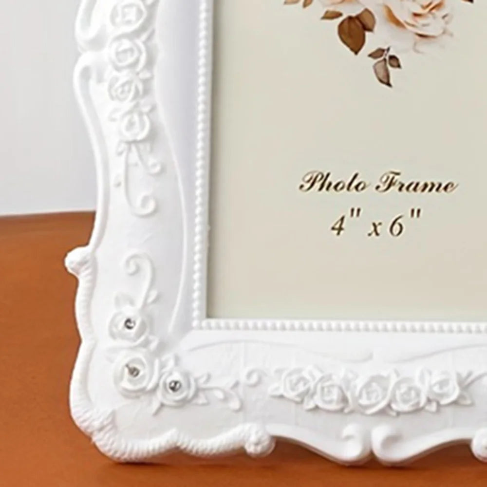 Pastoral style photo frame home table ornaments living room bedroom desktop decoration horizontal and vertical universal
