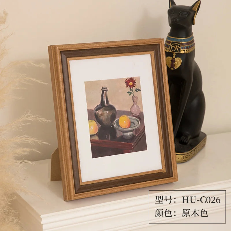 Creative Gold Picture Frame Versatile Photo Frame for 8-inch, 10-inch, and A4 Artworks Horizontal & Vertical Display Home Décor