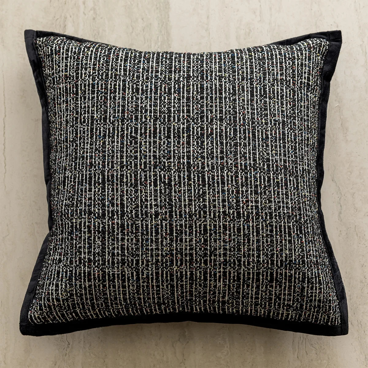 45x45cm Black Throws Pillow Cover Nordic Modern Minimalist Cushion Cover Pillowcase for Living Room Decoration Couch Home Decor