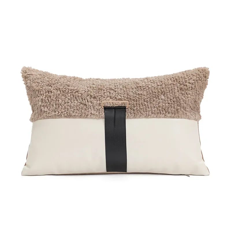 Simplicity Jacquard Embroidered Pillow Covers Decorative Home Decor Cushion Cover Light Luxury Pillowcases with Sense of Design
