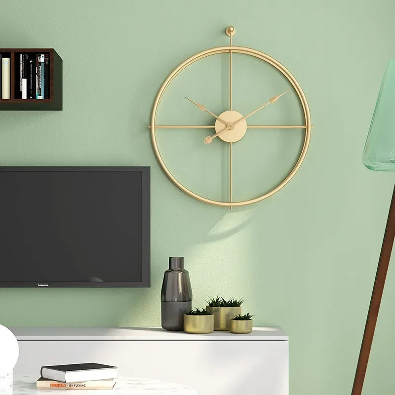 Wall Clock European Style Clocks Home Decoration Personality Creative Fashion Modern Simple Atmosphere Clock Art Wall Watch