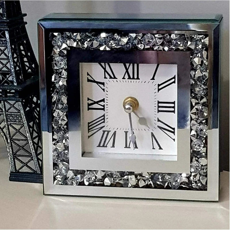 Retro Desk Clock Simple Silent Table Clocks Nordic Living Room Table Clocks Elegance Interior Decor Home Accessories Desk Clock