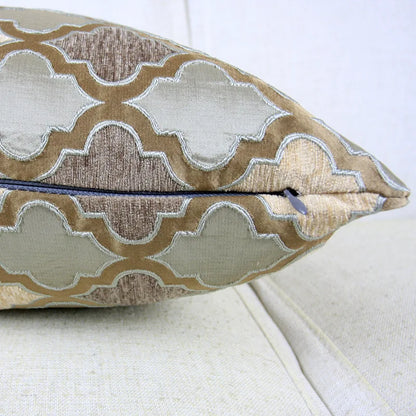 Grey/Coffee Cushion Cover Chenille Moroccan Style Home Decorative Pillow Case 45x45cm