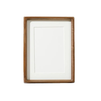 Solid Wood Black Walnut Mortise and Tenon Round Corner Picture Frame Elegant Couple's Photo Frame Display Stand Home Decor