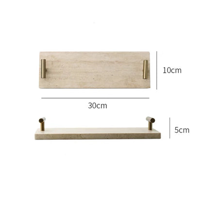 Luxury Travertine Bathroom accessories Toothbrush Holder Soap Dispenser Dish Natural Marble Home Modern Decoration