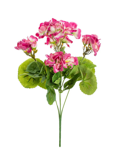 5pcs Artificial Flower Plant Begonia Flower Wedding Bridal Bouquet Home Room Outdoor Garden Bonsai Decoration DIY Festival Party