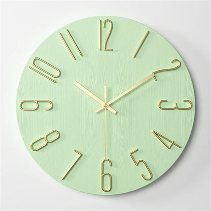 Wall Clock Battery Powered Clocks 12 inch Small Clock Analog Clock Suitable for Home Office Bedroom Kitchen Classroom School
