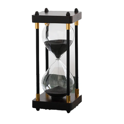 HRBAJ-Luxury Retro Hourglass 30 Minutes - Elegant Hourglass For Office, Study & Home Decor, Perfect As Decompression Gift