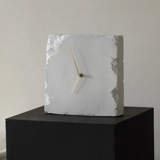 Retro Table Clocks Modern Silent Tabletop Clocks Bedroom Desk Unique Decoration Mural Clock Nordic Interior Luxury Desks Clock