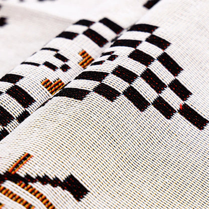 Retro Outdoor Camping Mat Ethnic Bohemian Throw Sofa Blankets with Tassel Moisture-proof Polyester Cotton Travel Garden Rug
