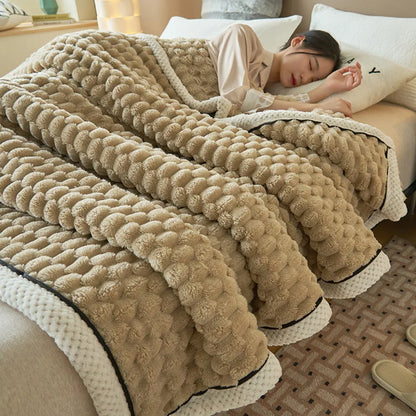 Turtle Velvet Fall Fluffy Throw Blanket Double Single Bed Blankets Autumn Warm Soft Pink Blanket Queen Size Bed Manta Para Sofa