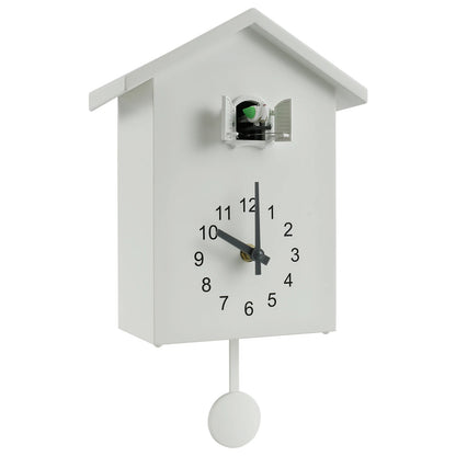 Cuckoo Clock with Chimer Bird House Cuckoo Sound Clock Battery Powered Cuckoo Wall Clock for Wall Art Home Living Room Decor