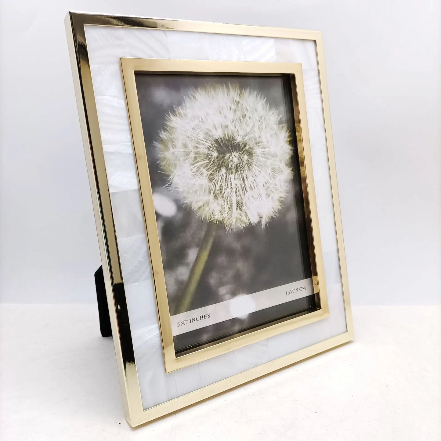 Light Luxury Gold 3-inch, 6-inch, 7-inch, 10-inch Shell Metal Photo Frame