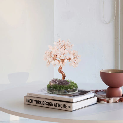 Crystal Money Tree Crystal Stone Rainbow Natural Gem Sitting Floor Style Home Room Study Decoration