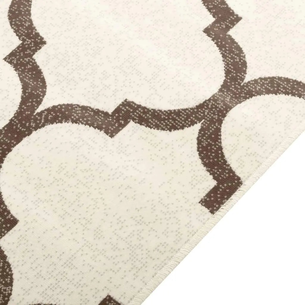 Multicolor Short Pile Indoor & Outdoor Area Rug 190x300 cm Non-Slip Design
