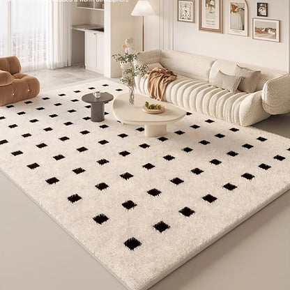 VIKAMA 1pc Rugs Living Room Premium Light Luxury Coffee Table Carpet Home Nordic Ins Style Bedroom Floor Mats