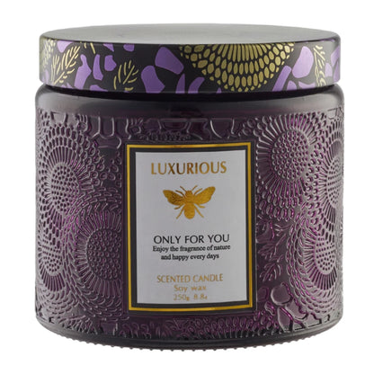 【Lifeideas】Natural Soy Candle Lasting Fragrance Candles for Home Scented Smokeless Burning Scented Candle Gift
